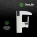 Смеситель для раковины Orange OneLife Белый матовый Хром глянцевый