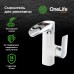 Смеситель для раковины Orange OneLife Белый матовый Хром глянцевый