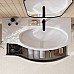Тумба под раковину Kerama Marazzi RIVA 100 см правая, белая матовая