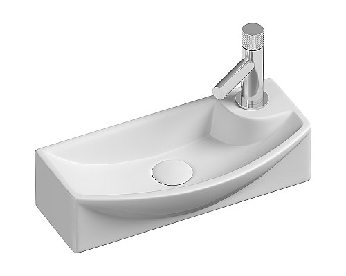 Раковина Ceramica Nova Element 45 L CN6038L Белая Раковина Ceramica Nova Element 45 L CN6038L Белая