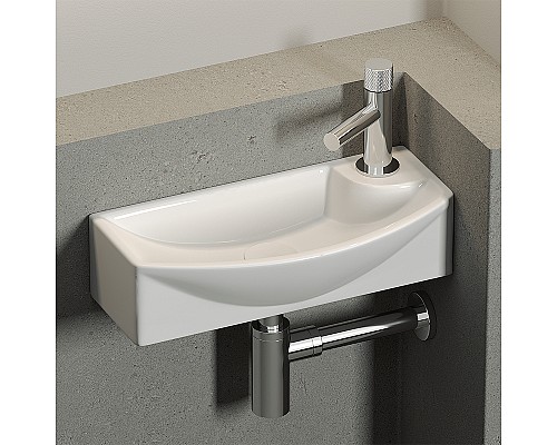 Раковина Ceramica Nova Element 45 L CN6038L Белая Раковина Ceramica Nova Element 45 L CN6038L Белая