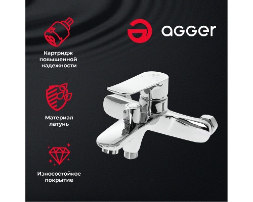Душевая система Agger A2595000 Хром