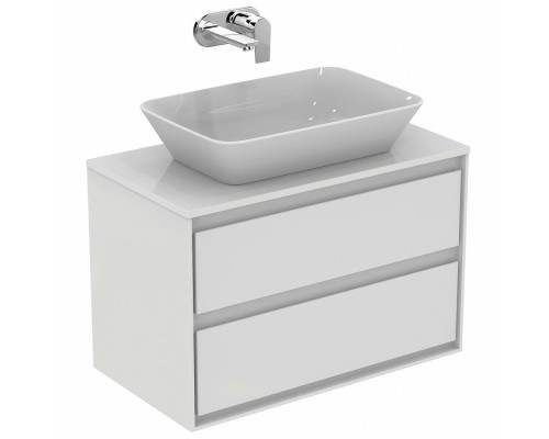Тумба под раковину Ideal Standard Connect Air 80 E0819B2 подвесная Белая