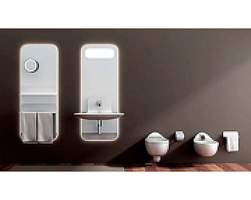 Биде Creavit Foglia FG510-00CB00E-0000 подвесное Белое