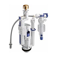 Механизм смыва для низкого бачка Kerasan 751391 золото