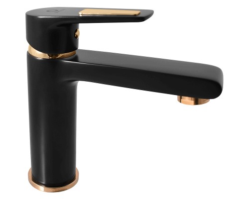 Смеситель для раковины Rav Slezak Colorado CO328.5CMATZ Черный матовый Золото
