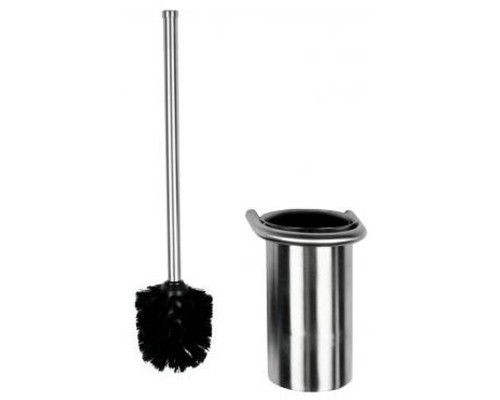 Ершик для унитаза Nofer 09077.S Матовая нержавеющая сталь