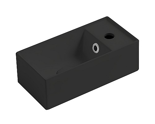 Раковина Simas Agile 40 R AG20 nero matt*1 Черная матовая