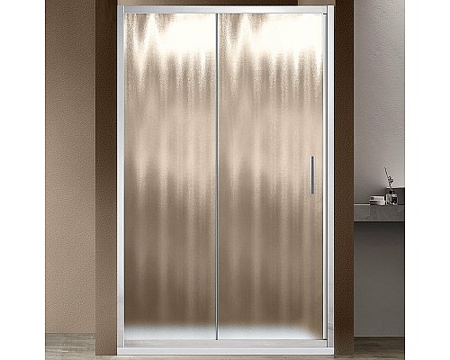 Душевая дверь Vincea Garda 125 VDS-1G125CH профиль Хром стекло шиншилла