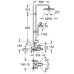Душевая система Grohe Tempesta Cosmopolitan System Хром