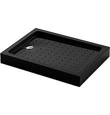 Акриловый поддон для душа Veconi Tezeo TZ-54B 120x90 TZ54B-12090-C5 Черный