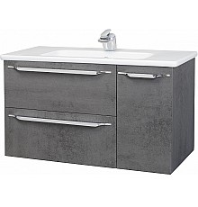 Тумба под раковину Bellezza Луиджи 100 4639217270423 подвесная Серая