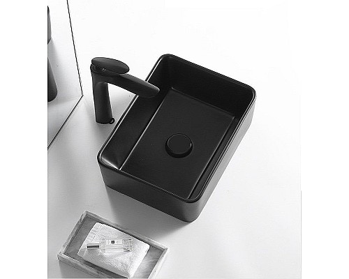 Раковина-чаша CeramaLux 36 6230MB Черная матовая