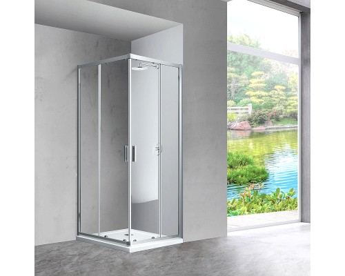 Душевой уголок Vincea Scala 120x80 Хром