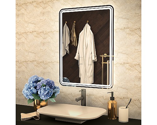 Зеркало Azario Adriana 60 CS00066638 с подсветкой с сенсорным выключателем