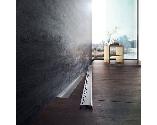 Решетка AlcaPlast HOPE HOPE-650M нержавеющая сталь матовая