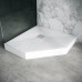 Душевой поддон из искусственного камня Grossman Strong 90x90 Белый