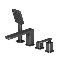 Смеситель для ванны с душем врезной Timo Torne 4330/03Y черный