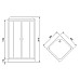 Душевая кабина Royal Bath 90x90 RB90HP1-T без гидромассажа