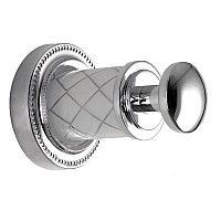 Сиденье для унитаза Микролифт, Белое, Петли Хром