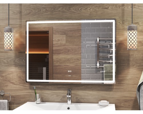 Зеркало Vigo Geometry Luxe 100 с подсветкой с сенсорным выключателем
