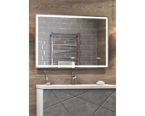 Зеркало Vigo Geometry Luxe 100 с подсветкой с сенсорным выключателем