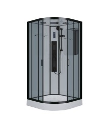 Душевая кабина Niagara Premium NG-6902-01G BLACK 100x100