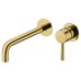 Смеситель для умывальника мз стены, Boheme Uno. Gold