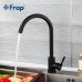 Смеситель для кухни Frap H899 Черный матовый