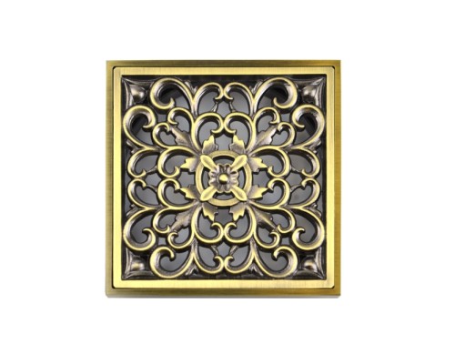 Душевой трап Bronze de Luxe бронза