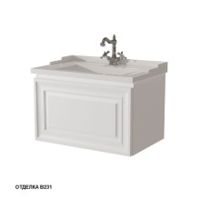 Тумба под раковину подвесная Caprigo Ponza 70 13511-В231 с ящиком