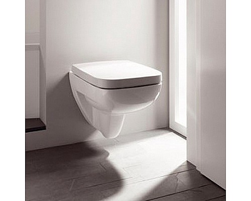 Унитаз подвесной Geberit Renova Compact Square 5/6 л 35 см