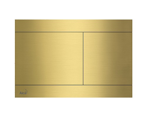 Клавиша смыва Alcaplast FUN-BRASS Матовое золото