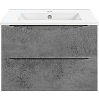 Тумба под раковину Vincea Mia 60 VMC-2MC600BT подвесная Beton