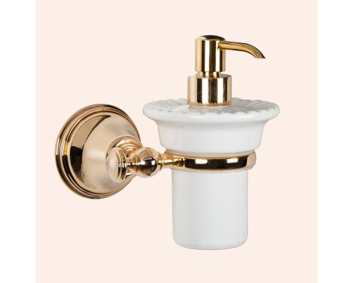 Дозатор для жидкого мыла TW Harmony TWHA108oro Золото