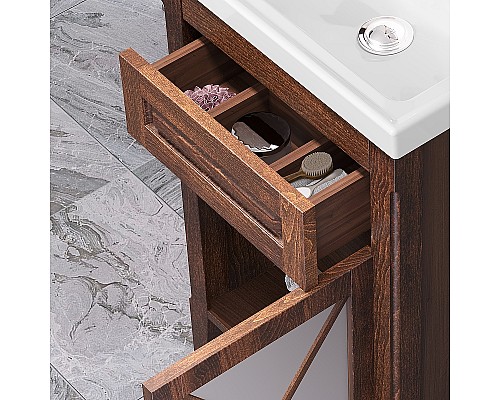 Тумба под раковину Opadiris Палермо 50 R 00-00002360 Светлый орех