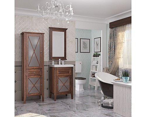 Тумба под раковину Opadiris Палермо 50 R 00-00002360 Светлый орех