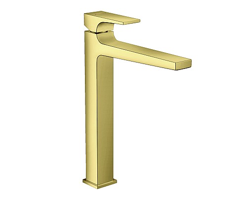 Смеситель для раковины-чаши Hansgrohe Metropol однорычажный золото 32512990