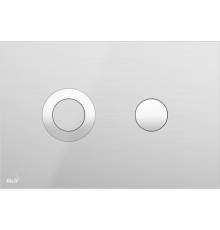 Кнопка смыва AlcaPlast Flat нержавеющая сталь