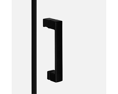 Душевая дверь NEW TRENDY NEW RENOMA BLACK L 100x195 D-0197A (черный) Душевая дверь NEW TRENDY NEW RENOMA BLACK L 100x195 D-0197A (черный)