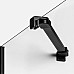 Душевая дверь NEW TRENDY NEW RENOMA BLACK L 100x195 D-0197A (черный)