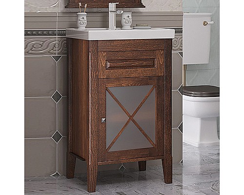 Тумба под раковину Opadiris Палермо 50 R 00-00002360 Светлый орех