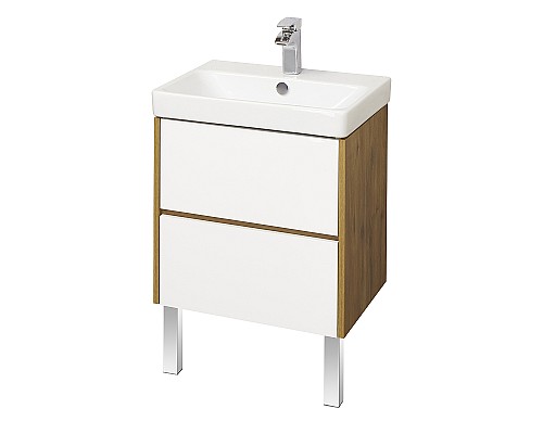 Тумба под раковину Aquaton Сканди 70 1A251801SDZ90 подвесная Белый Дуб рустикальный