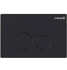 Клавиша смыва Creavit Terra GP9002.01 Черная матовая