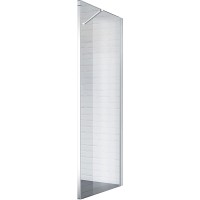 Душевая стенка BelBagno Acqua 100 профиль Хром стекло прозрачное