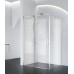Душевая стенка BelBagno Acqua 100 профиль Хром стекло прозрачное