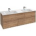 Тумба под раковину Jacob Delafon Sherwood 140 EB1835RU-P6 подвесная Натуральный дуб
