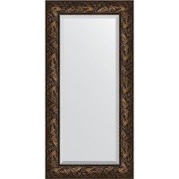 Зеркало Evoform Exclusive 119х59 BY 3495 с фацетом в багетной раме - Византия бронза 99 мм