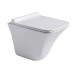 Подвесной унитаз керамический Black&White W-720 с микролифтом