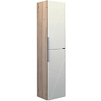 Шкаф пенал Comforty Мерано 35 00-00008479 подвесной Дуб дымчатый